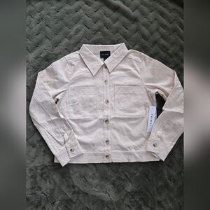 TRIBAL WOMEN Cream Embroidered Jacket SIZE S